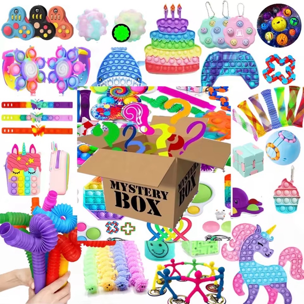 9 Piece Mini Fidget Toy Mystery Box